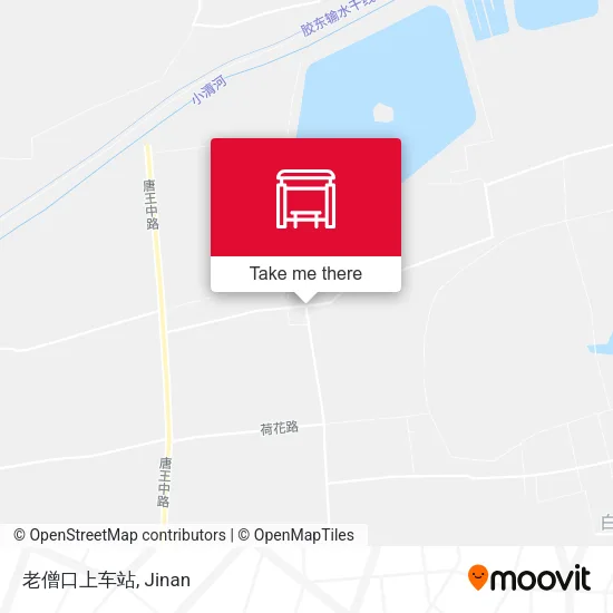 老僧口上车站 map