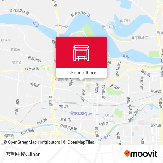 蓝翔中路 map