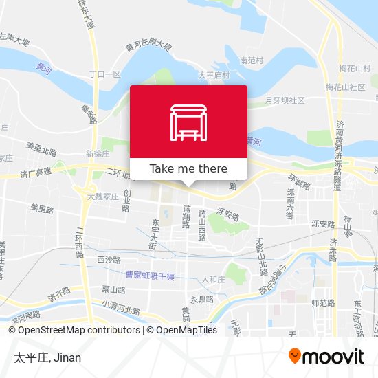 太平庄 map