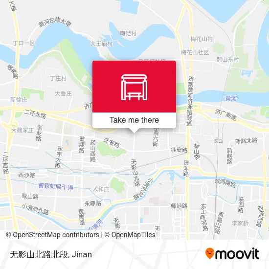 无影山北路北段 map