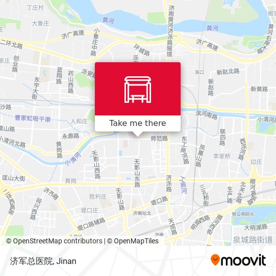 济军总医院 map