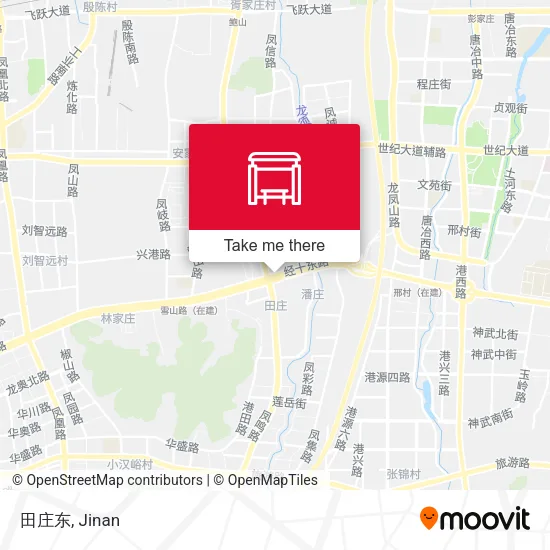 田庄东 map