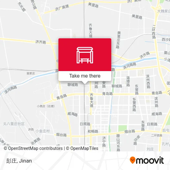 彭庄 map