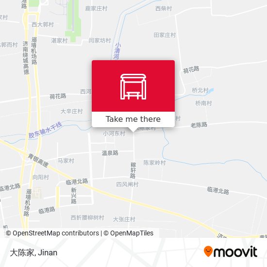 大陈家 map