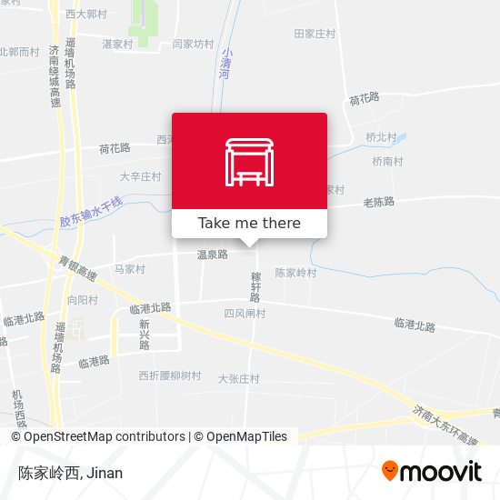 陈家岭西 map