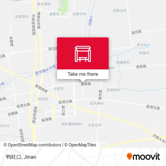 鸭旺口 map