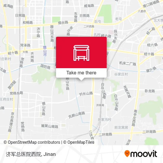 济军总医院西院 map