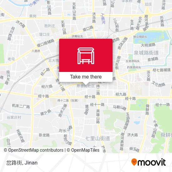 岔路街 map