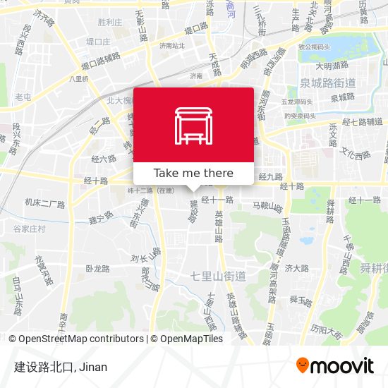 建设路北口 map