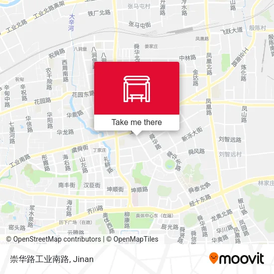 崇华路工业南路 map