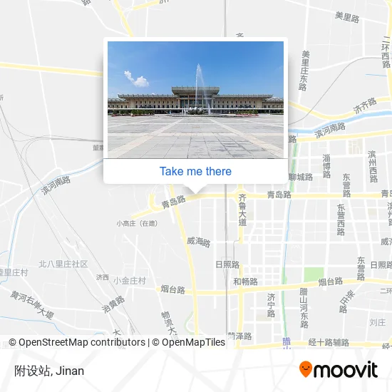 附设站 map