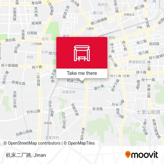 机床二厂路 map