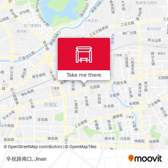 辛祝路南口 map