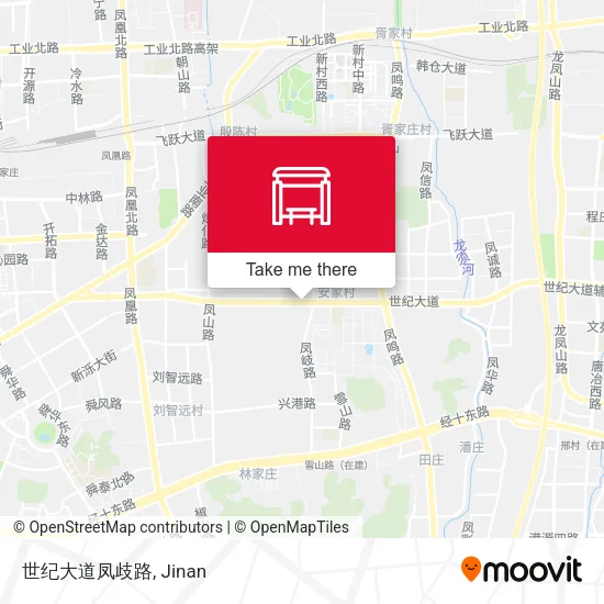 世纪大道凤歧路 map