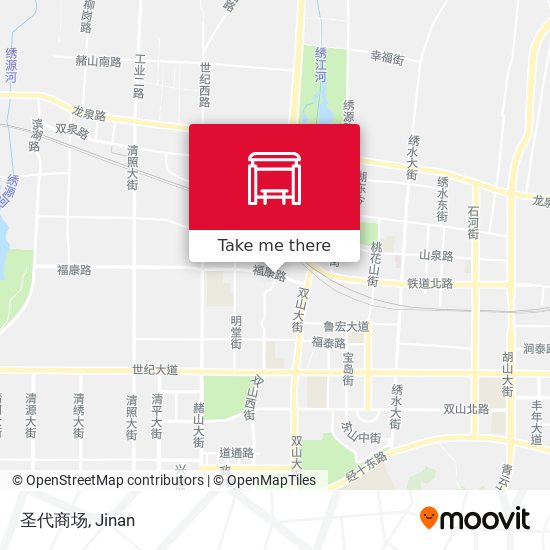 圣代商场 map