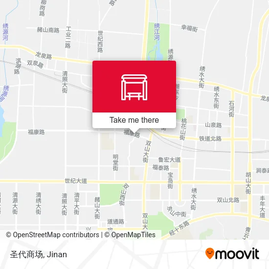 圣代商场 map