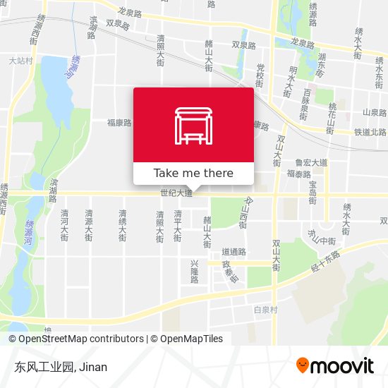 东风工业园 map