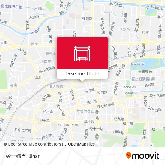 经一纬五 map