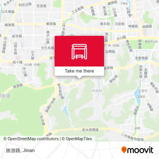 旅游路 map