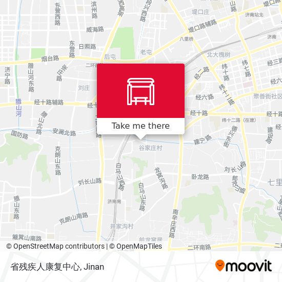 省残疾人康复中心 map