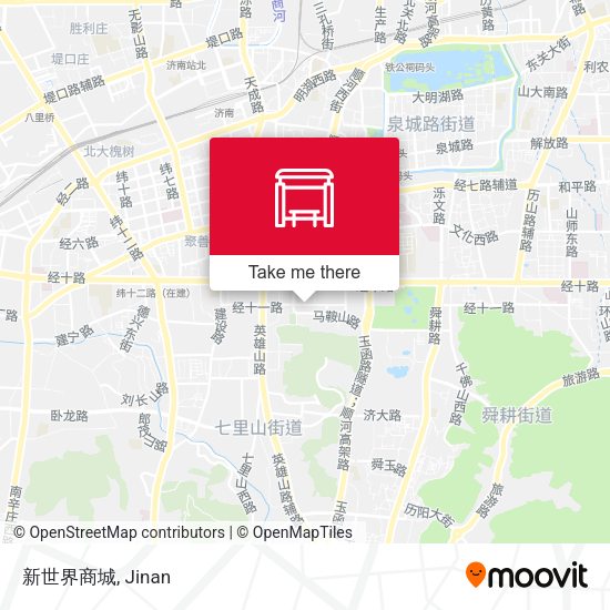 新世界商城 map