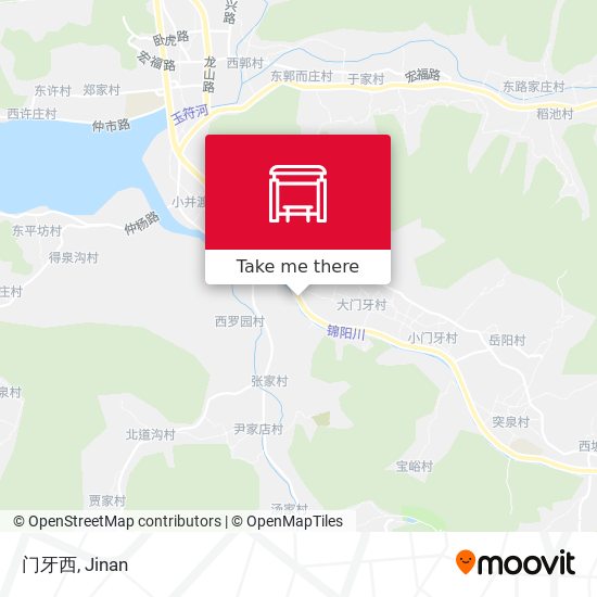门牙西 map