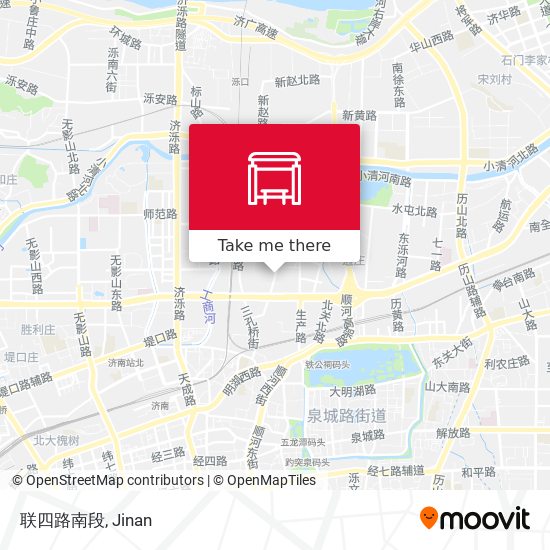 联四路南段 map