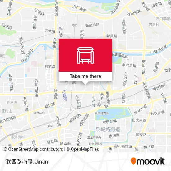 联四路南段 map