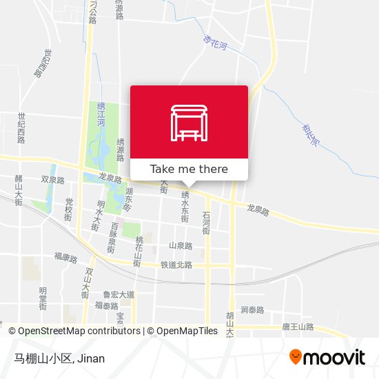 马棚山小区 map