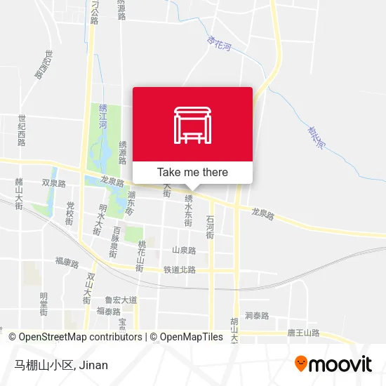 马棚山小区 map