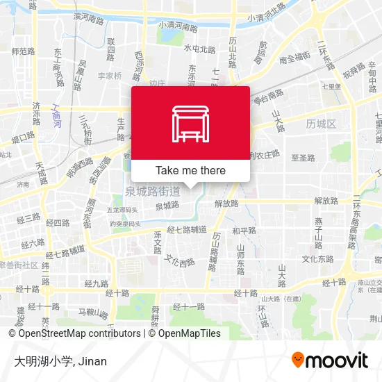 大明湖小学 map