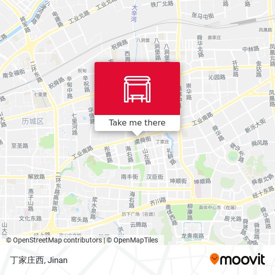 丁家庄西 map
