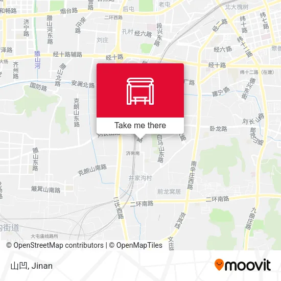 山凹 map