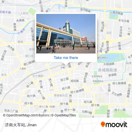 济南火车站 map