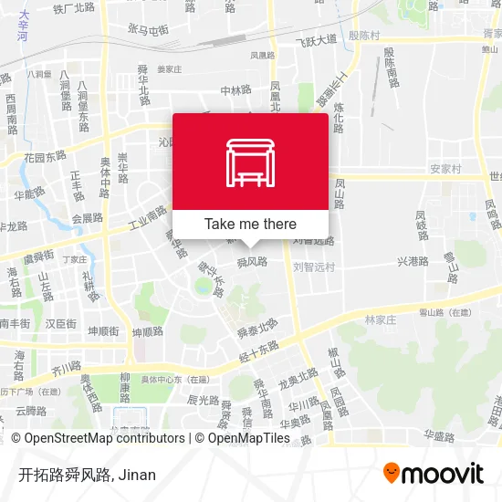 开拓路舜风路 map