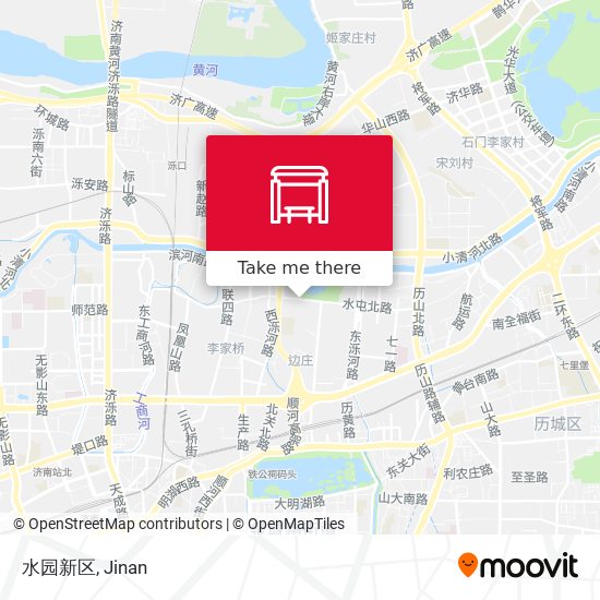 水园新区 map