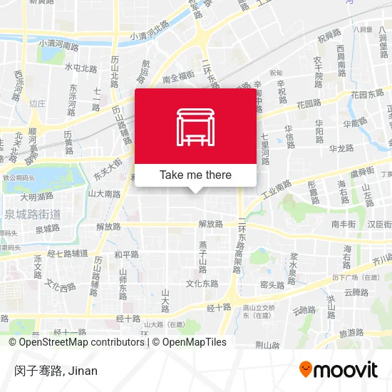 闵子骞路 map