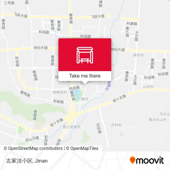 左家洼小区 map