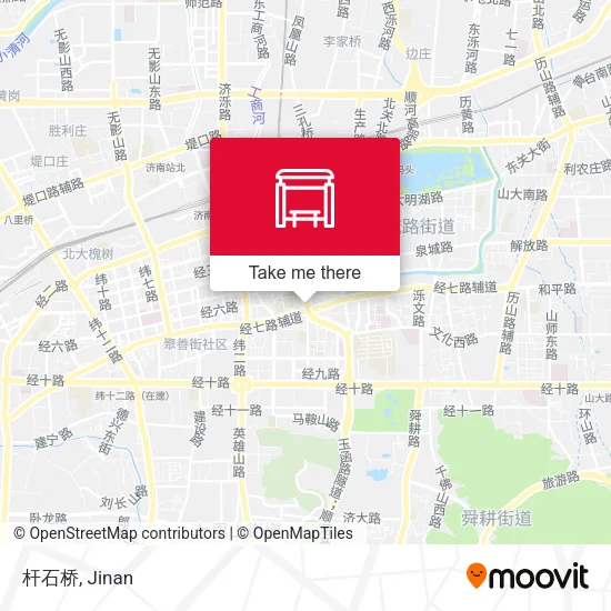 杆石桥 map