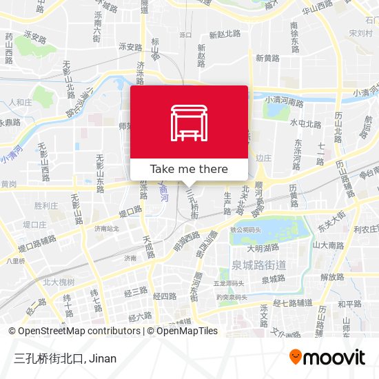 三孔桥街北口 map