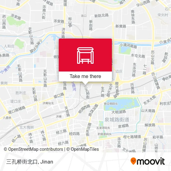 三孔桥街北口 map