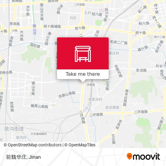 前魏华庄 map