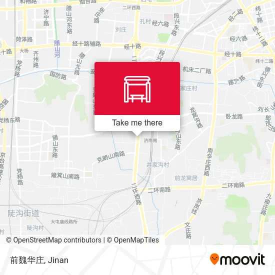 前魏华庄 map
