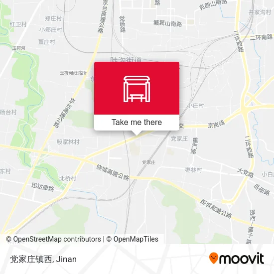 党家庄镇西 map