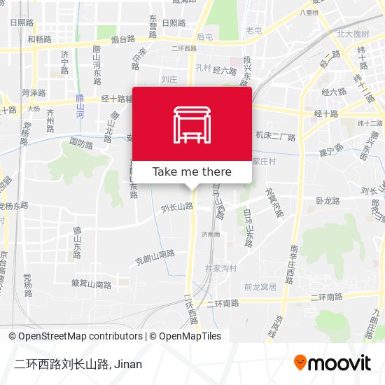 二环西路刘长山路 map