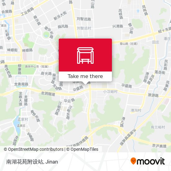 南湖花苑附设站 map