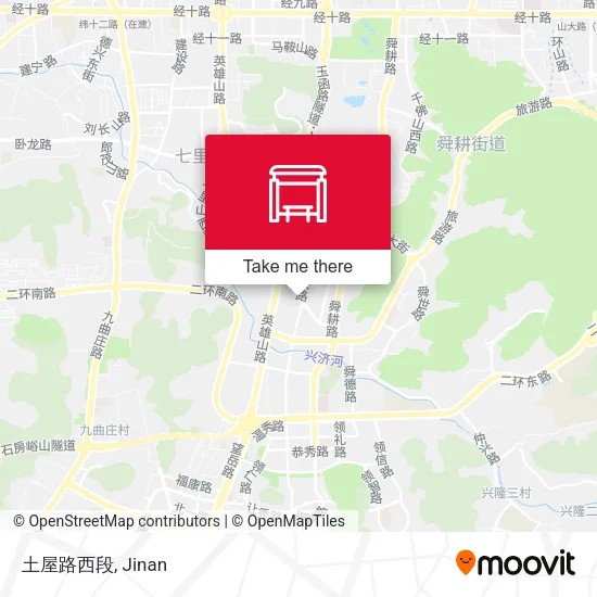 土屋路西段 map