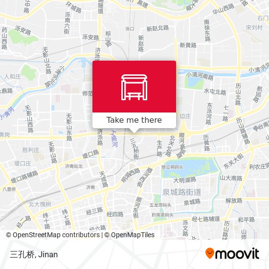 三孔桥 map