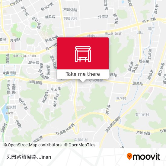 凤园路旅游路 map