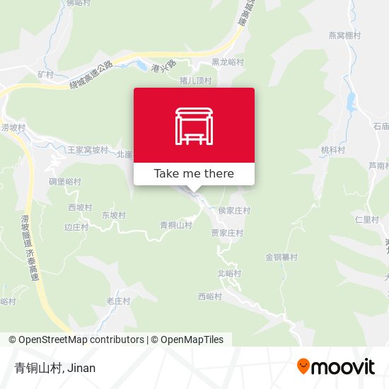 青铜山村 map